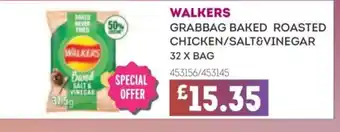 Bestway WALKERS Grabbag baked roasted chicken/salt&vinegar offer