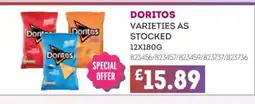 Bestway DORITOS Varieties as stocked offer
