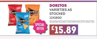 Bestway DORITOS Varieties as stocked offer