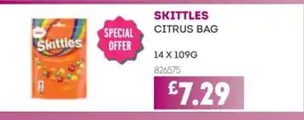 Bestway SKITTLES Citrus bag offer