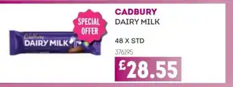 Bestway CADBURY Dairy milk offer