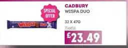 Bestway CADBURY Wispa duo offer