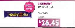 Bestway CADBURY Twirl xtra offer