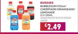 Bestway BUDDIES Bubblegum/cola/ cherryade/orangeade/ lemonade offer