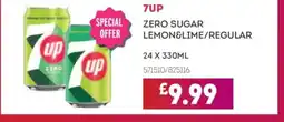 Bestway 7UP Zero Sugar lemon&lime/regular offer