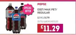 Bestway PEPSI Diet/max PET/ regular offer