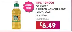 Bestway FRUIT SHOOT Orange/ apple&blackcurrant low sugar offer