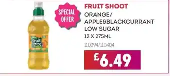 Bestway FRUIT SHOOT Orange/ apple&blackcurrant low sugar offer