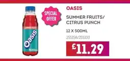 Bestway OASIS Summer fruits/ citrus punch offer