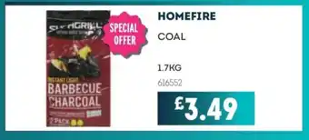 Bestway HOMEFIRE Coal offer