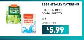 Bestway ESSENTIALLY CATERING Kitchen towels offer