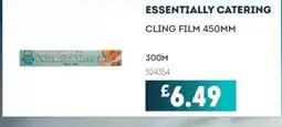 Bestway ESSENTIALLY CATERING Cling film offer