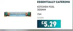 Bestway ESSENTIALLY CATERING Kitchen foil offer