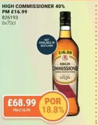 Bestway High Commissioner 40% offer