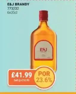 Bestway E&J Brandy offer