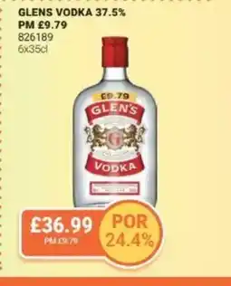 Bestway GLENS Vodka 37.5% offer