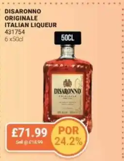 Bestway DISARONNO Originale italian liqueur offer