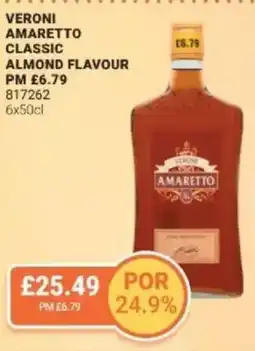 Bestway VERONI Amaretto classic almond flavour offer