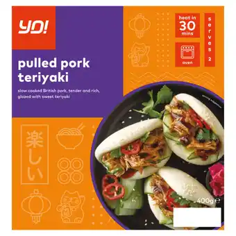 Asda YO! Pulled Pork Teriyaki 400g offer
