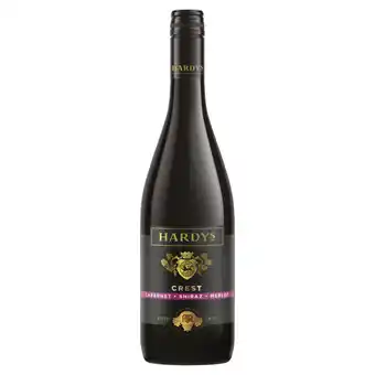 Asda Hardy's Crest Cabernet Shiraz Merlot 750ml offer