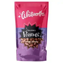 Iceland Whitworths Chocolatey Peanuts 115g offer