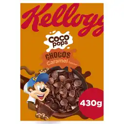 Iceland Kellogg's Coco Pops Chocos Caramel Breakfast Cereal 430g offer
