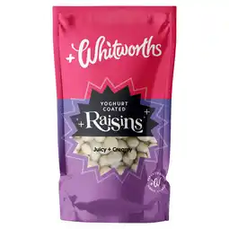 Iceland Whitworths Yoghurt Coated Raisins 115g offer