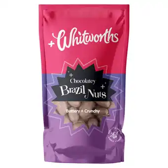 Iceland Whitworths Chocolatey Brazil Nuts 95g offer