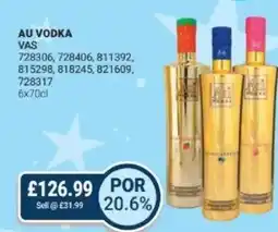 Bestway AU Vodka offer