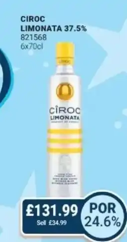 Bestway Ciroc limonata 37.5% offer