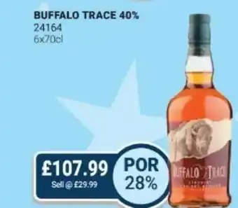 Bestway BUFFALO TRACE 40% offer