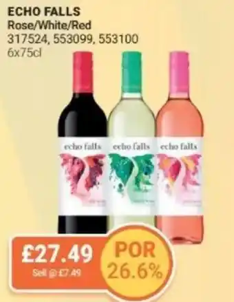 Bestway ECHO FALLS Rose/White/Red offer