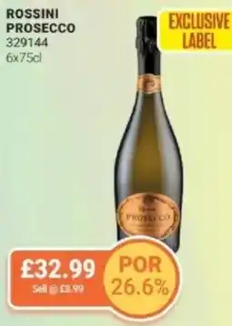 Bestway ROSSINI PROSECCO offer