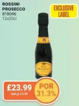 Bestway ROSSINI PROSECCO offer