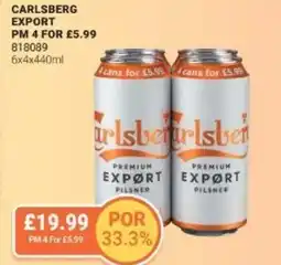 Bestway CARLSBERG EXPORT offer