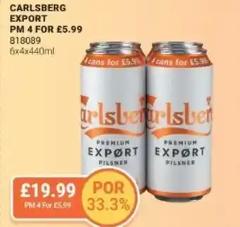 Bestway CARLSBERG EXPORT offer