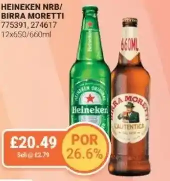 Bestway HEINEKEN NRB/ BIRRA MORETTI offer