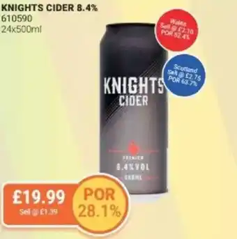 Bestway KNIGHTS CIDER 8.4% offer