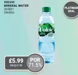 Bestway Volvic mineral water offer