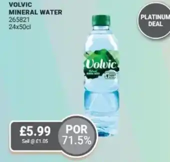 Bestway Volvic mineral water offer