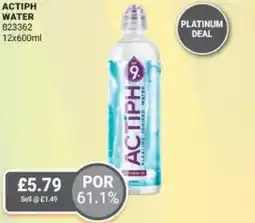 Bestway Actiph water offer