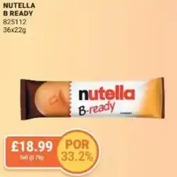 Bestway NUTELLA B READY offer