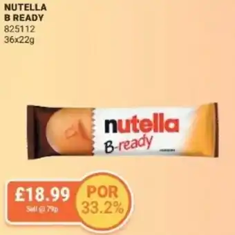 Bestway NUTELLA B READY offer