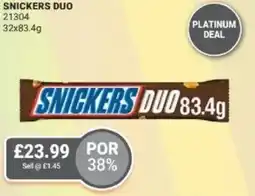 Bestway SNICKERS DUO offer