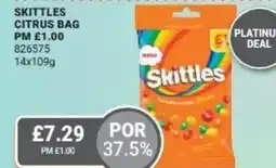 Bestway Skittles citrus bag offer