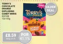 Bestway Terry's chocolate orange exploding candy minis offer