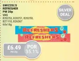 Bestway Swizzel's refresher offer