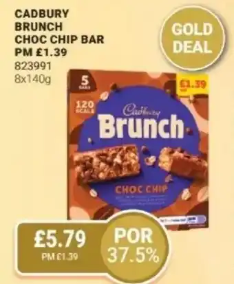 Bestway Cadbury brunch choc chip bar offer