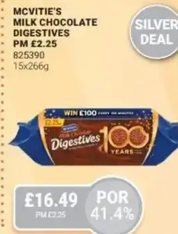 Bestway Mcvitie's milk chocolate digestives offer