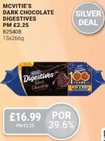 Bestway Mcvitie's dark chocolate digestives offer